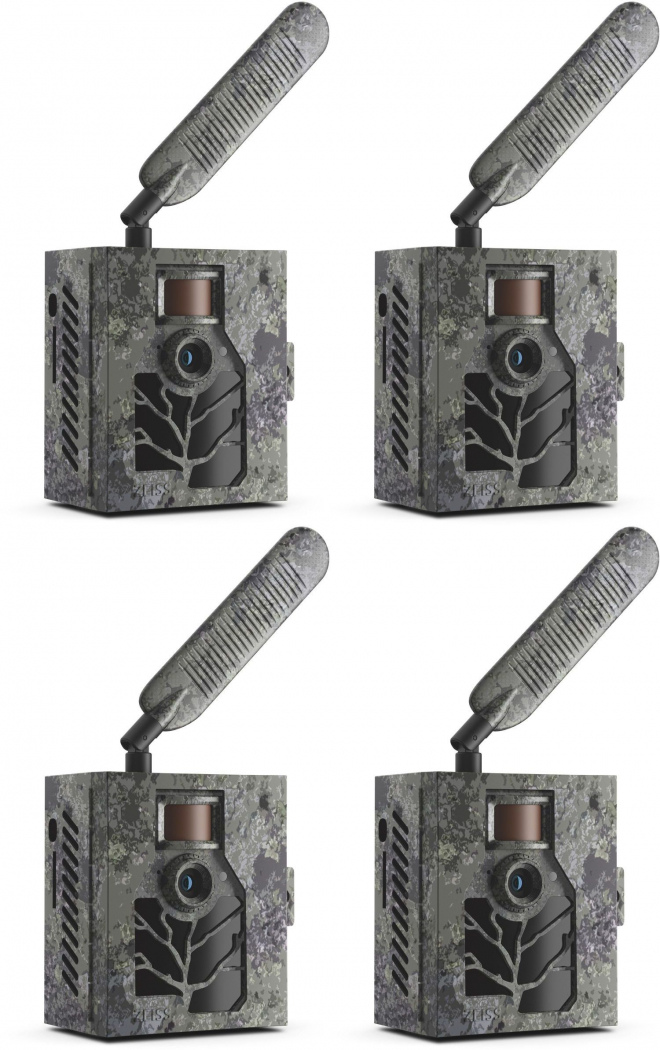 ZEISS Secacam 5 pack de 4 + 4x boîtier métallique Appareils photo