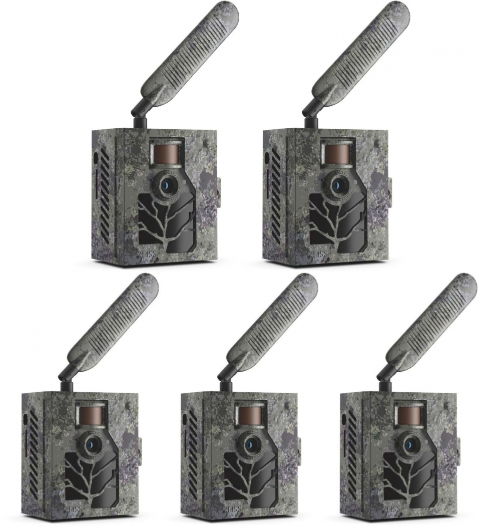 ZEISS Secacam 5 pack de 5 + 5x boîtier métallique Appareils photo