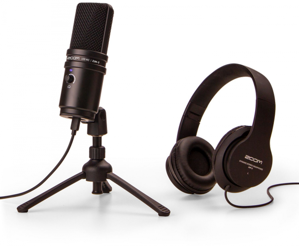 Zoom ZUM-2PMP Podcast Mic Pack Kit microphone - Foto Erhardt