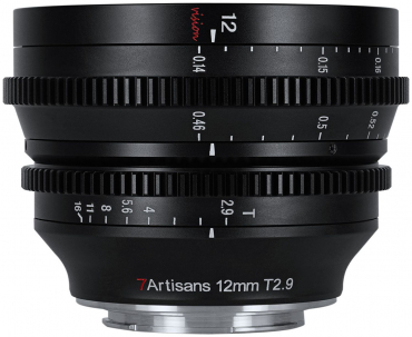 7Artisans 12mm T2.9 Sony Monture E