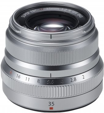 Fujifilm XF 35mm 1:2 R WR argenté Fujifilm XF 35mm 1:2 R WR argenté