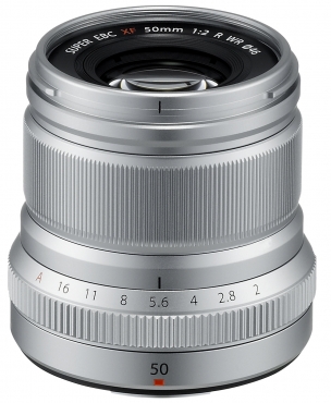 Fujifilm XF 50mm f2.0 R WR silver