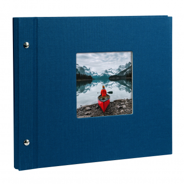 Goldbuch Screw album Bella Vista Blue 26 895 30x25cm