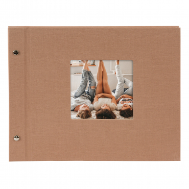 Goldbuch Screw album 26819 Bella Vista 30x25cm hazelnut