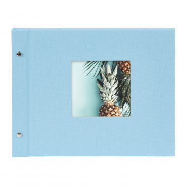Goldbuch Screw album 26829 Bella Vista 30x25cm sky blue