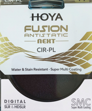 Filtre polarisant circulaire Hoya Fusion Antistatic Next 67mm