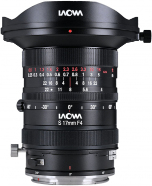 LAOWA 17mm f4 FF Zero-D Shift für XCD