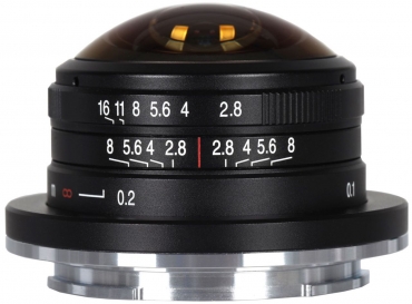 LAOWA 4mm f/2,8 Fisheye circulaire pour Canon EF-M