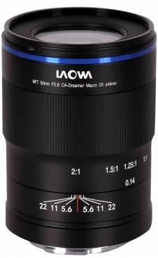 LAOWA 50mm f/2,8 2X Ultra Macro APO pour MFT