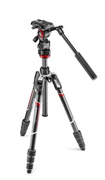 Manfrotto BEFREE LIVE Carbon Kit Twist with Fluid Video Head