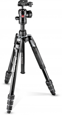 Manfrotto MKBFRTA4BK-BH Befree Advanced Alu ReisestativKit Twist Black