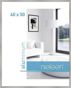 Nielsen 34004 40x50cm Classic Silber matt