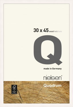 Nielsen 6531021 Quadrum deckend Weiß 30x45cm