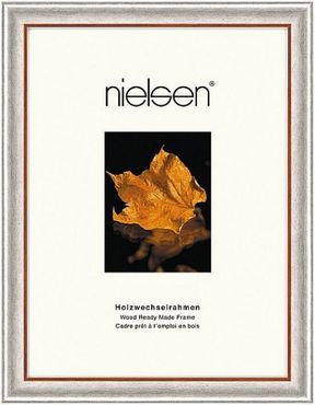 Nielsen Derby wooden frame 18x24 silver