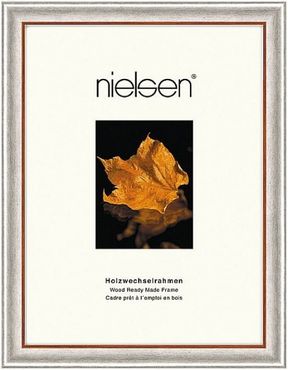 Nielsen Derby Holzrahmen 30x40 silber