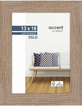 Nielsen Wooden frame 299286 Oslo 18x24cm oak