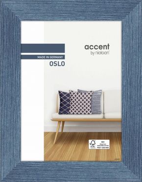 Nielsen Wooden frame 299293 Oslo 18x24cm blue