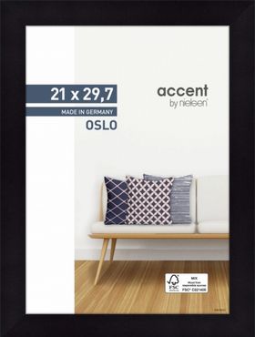 Nielsen Wooden frame 299301 Oslo 21x29,7cm black