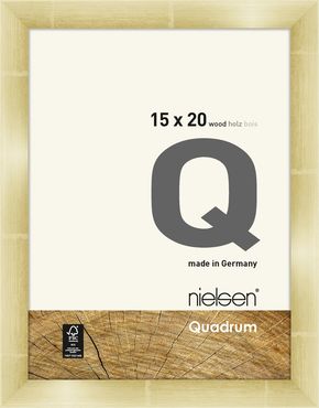 Nielsen Cadre en bois 6517009 Quadrum 15x20cm or