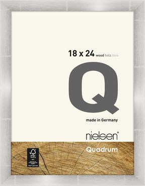 Nielsen Holzrahmen 6534008 Quadrum 18x24cm anthr.