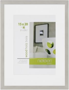 Nielsen Wooden frame Apollo silver 21x30cm (FSC2)