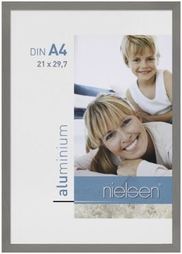 Nielsen Metallrahmen C2 21x30 cm grau 62151