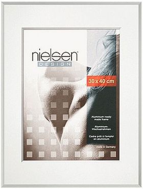Nielsen Pixel cadre alu 13x18 blanc