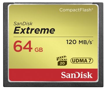 SanDisk Extreme CF 64GB 120MB/s