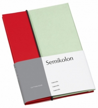 Semikolon Leporello 364854 cherry pistachio