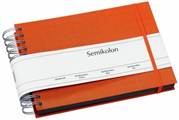 Semikolon Mini Mucho 352989 Album noir orange