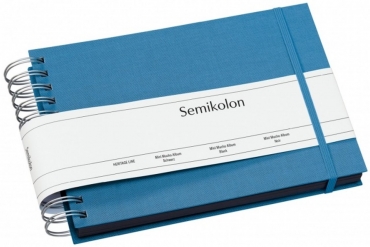 Semikolon Mini Mucho 357550 Album noir azzurro