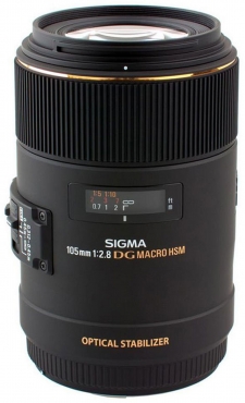 Sigma 105mm f/2.8 AF-EX Macro DG OS HSM Nikon AF