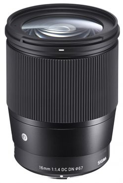 Sigma 16 mm f1.4 DC DN [C] for Sony E-mount