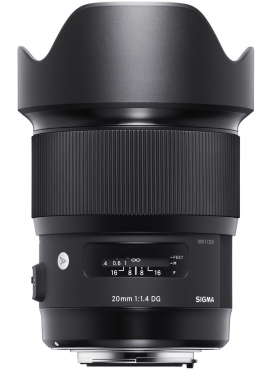 Sigma 20mm f/1.4 DG HSM Art Nikon