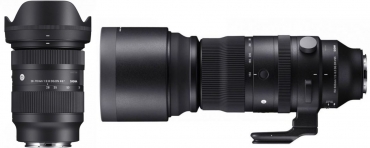 Sigma 28-70mm f2.8 DG DN (C) + Sigma 150-600mm f5-6.3 DG [S] E-mount