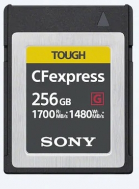 Sony CFexpress Type B 256GB TOUGH R1700/W1480