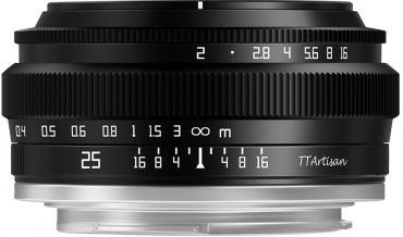 TTArtisan 25mm f2 MFT