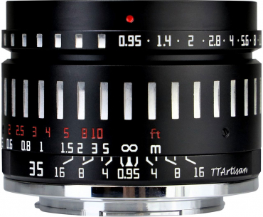 TTArtisan 35mm f0,95 Fuji X-Mount