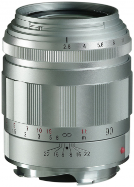 Voigtländer APO-Skopar 90mm f2,8 VM silber