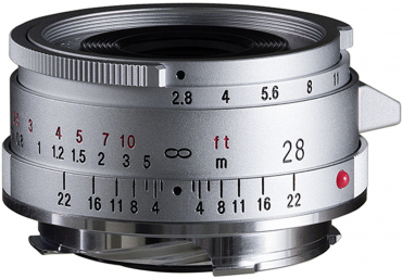Voigtländer Color-Skopar 28mm f2.8 Type II VM aspherical silver