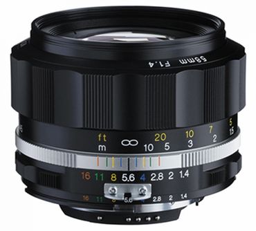 Voigtländer Nokton 58mm f1.4 SLII-S AI-S (CPU) black