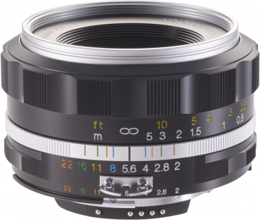 Voigtländer Ultron 40 mm F2.0 silver asph SLII-S Nikon