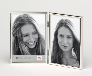 Walther WD215S Chloe portrait frame, 2x10x15 cm, silver