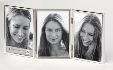 Walther WD338S Chloe portrait frame 3 x 13x18 cm silver