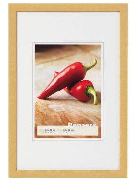 Walther Wooden frame BP015G Peppers 10x15 gold