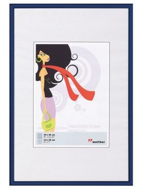 Walther Plastic frame KV430L New Lifestyle 24x30cm blue