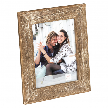 Walther AM520P portrait frame Two by Two 15x20 brown