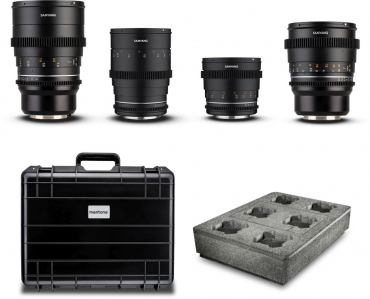 Fujifilm X-T5 Gehäuse + Samyang MF 24/35/50/85 MK2 VDSLR Kofferset