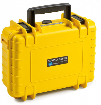 GoPro HERO12 Black + B&W Case Type 1000 yellow