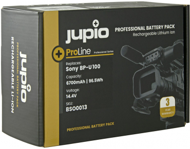 Jupio ProLine BP-U100 6700mAh 2x D-Tap 1x USB out.